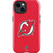NHL New Jersey Devils Solid Background iPhone 15 Impact Case